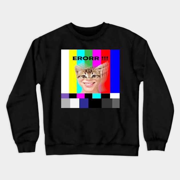 Smile Cat - Zine Culture Crewneck Sweatshirt by Promaxx